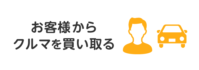 お客様からクルマを買い取る